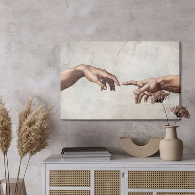 Ljuddämpande tavla - The creation of adam