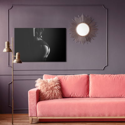 Ljuddämpande tavla - Woman in partial shade