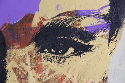 Ljuddämpande tavla - An abstract painting