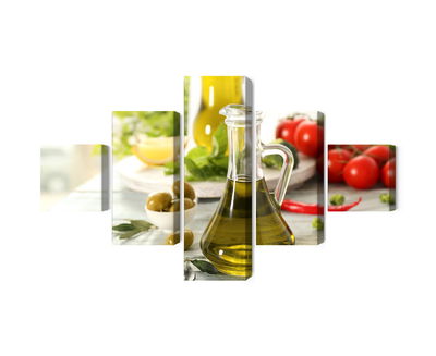 Ljuddämpande tavla - Jug with fresh oil