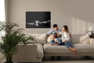 Ljuddämpande tavla - A woman in an erotic pose