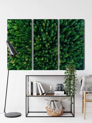 Ljuddämpande tavla - Aerial view of the green