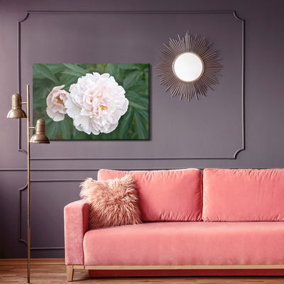 Ljuddämpande tavla - Bright peony