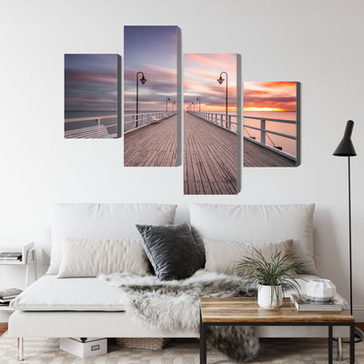 Ljuddämpande tavla - The pier in gdynia orlowo