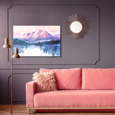 Ljuddämpande tavla - Picturesque mountain