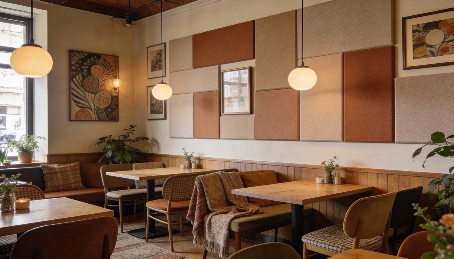 Ljudabsorbera en vägg