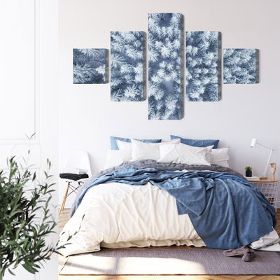 Ljuddämpande tavla - Aerial view of the winter