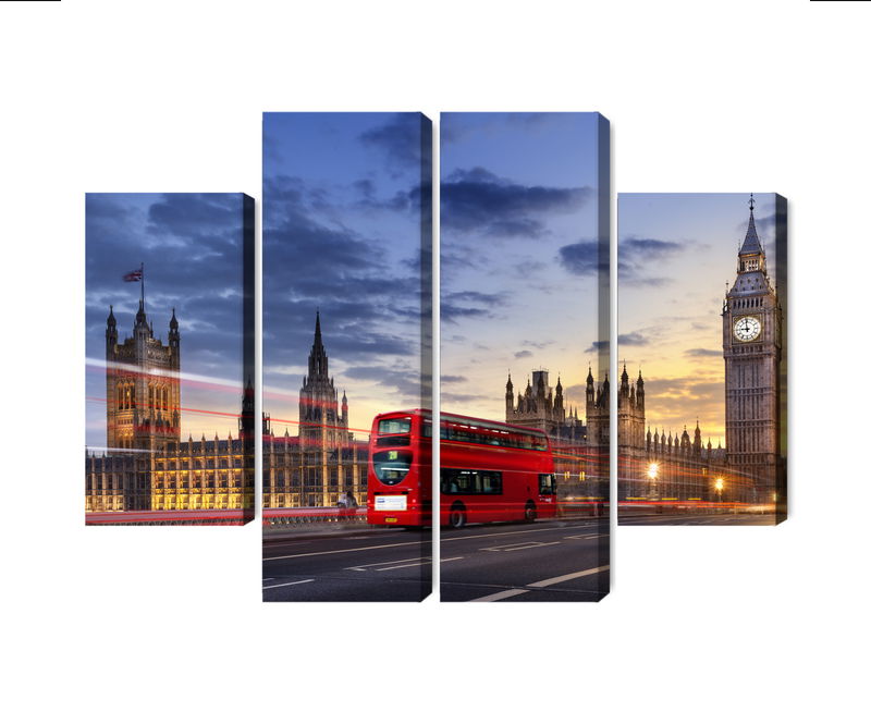 Ljuddämpande tavla - Panorama of westminster