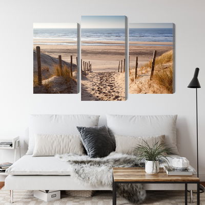 Ljuddämpande tavla - Sandy path to the north sea