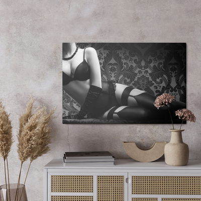 Ljuddämpande tavla - Woman in sensual vintage