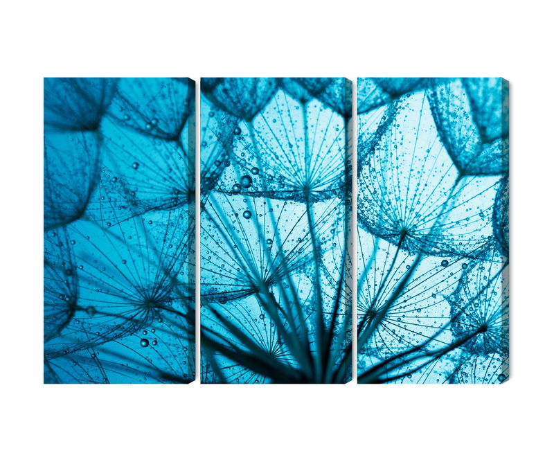 Ljuddämpande tavla - A close-up of a 3d dandelion