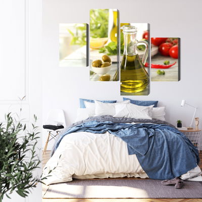 Ljuddämpande tavla - Jug with fresh oil