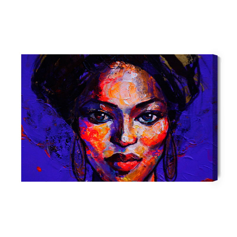 Ljuddämpande tavla - A feminine portrait