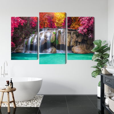 Ljuddämpande tavla - A waterfall in the deep