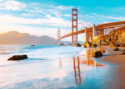 Ljuddämpande tavla - Golden Gate bridge