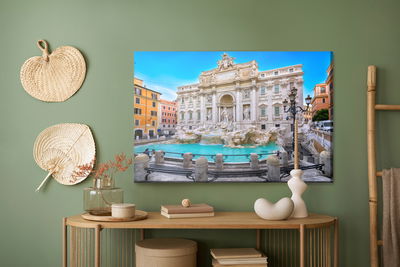 Ljuddämpande tavla - Trevi fountain in Rome