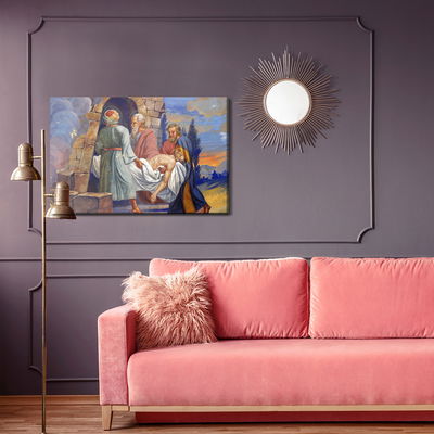 Ljuddämpande tavla - Jesus is placed in the tomb