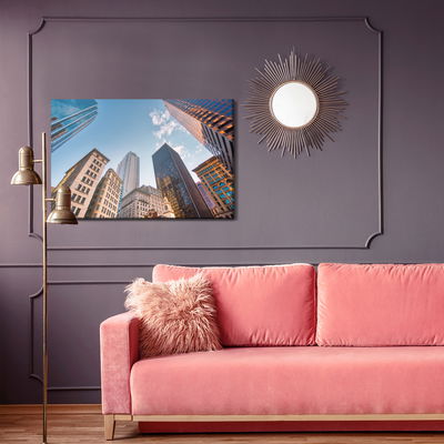 Ljuddämpande tavla - Boston skyscrapers