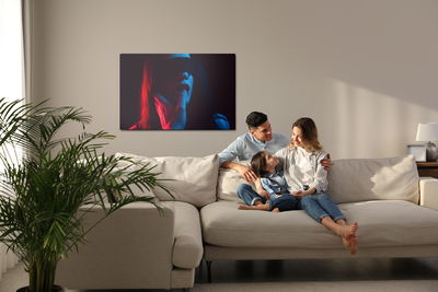 Ljuddämpande tavla - A woman in the light