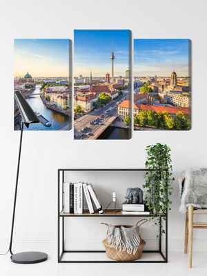 Ljuddämpande tavla - The river spree