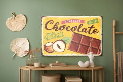 Ljuddämpande tavla - Chocolate with nuts