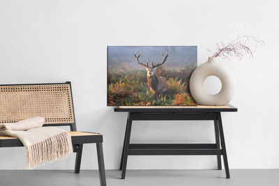 Ljuddämpande tavla - An impressive deer among