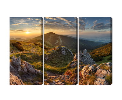 Ljuddämpande tavla - Bread mountain peak