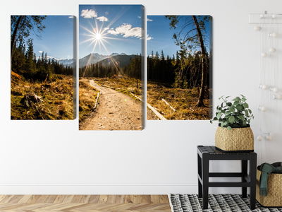 Ljuddämpande tavla - A sunny day in the tatras 3d