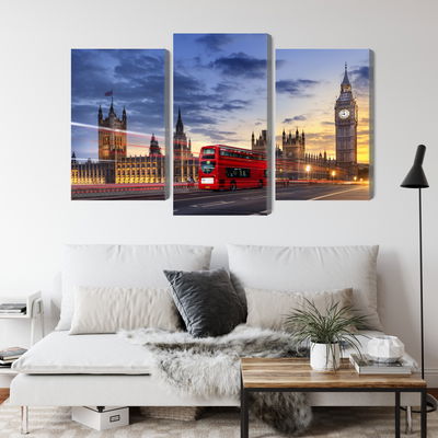 Ljuddämpande tavla - Panorama of westminster