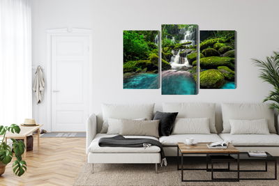 Ljuddämpande tavla - A beautiful waterfall