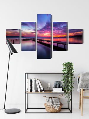 Ljuddämpande tavla - Great sunset