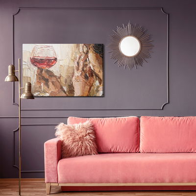 Ljuddämpande tavla - Fragment of artwork where