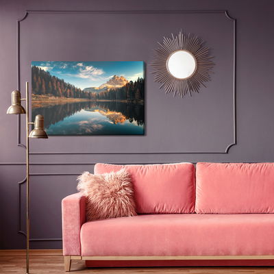 Ljuddämpande tavla - Lake Antorno, Italy