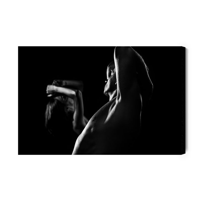 Ljuddämpande tavla - Couple working out