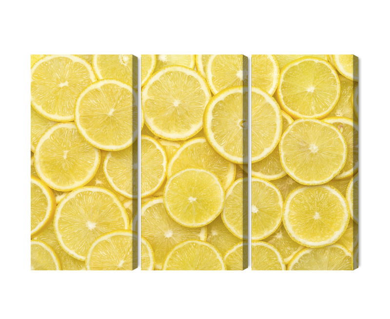 Ljuddämpande tavla - Lemon slices