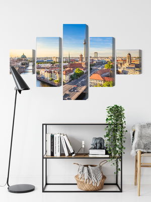 Ljuddämpande tavla - The river spree