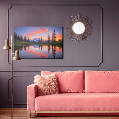 Ljuddämpande tavla - Tipsoo lake, Usa