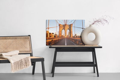 Ljuddämpande tavla - Brooklyn bridge, New York