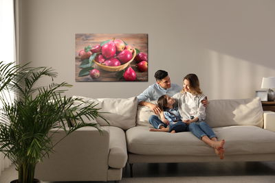 Ljuddämpande tavla - Red pears