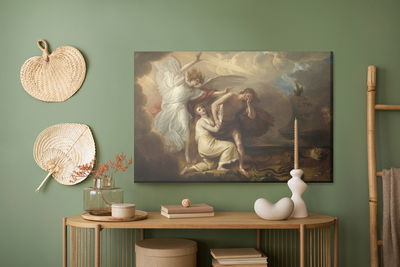 Ljuddämpande tavla - Benjamin west "exile of adam