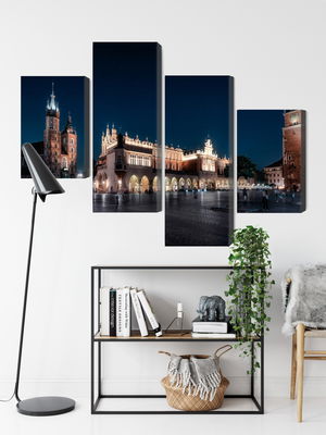 Ljuddämpande tavla - Kraków's cloth hall and st.