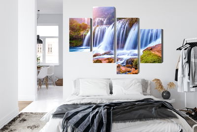 Ljuddämpande tavla - Jiulong waterfall in luoping