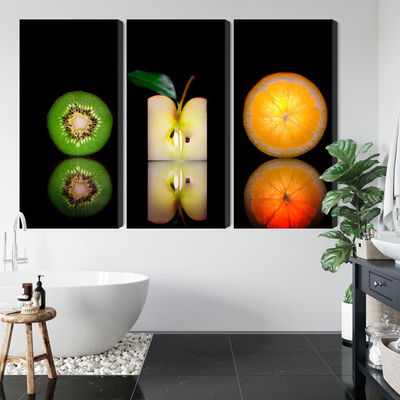 Ljuddämpande tavla - Fruit halves