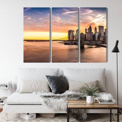 Ljuddämpande tavla - Panorama of the brooklyn