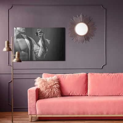 Ljuddämpande tavla - Perfuming man