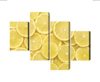 Ljuddämpande tavla - Lemon slices