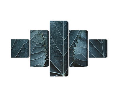 Ljuddämpande tavla - Leaves with a macro