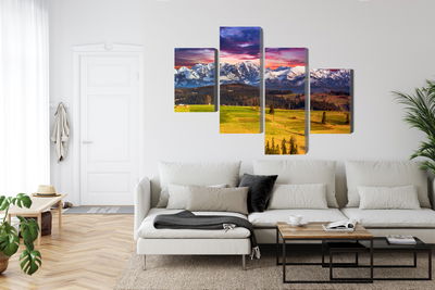 Ljuddämpande tavla - Landscape with the polish