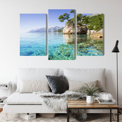 Ljuddämpande tavla - Makarska riviera in Croatia