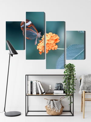 Ljuddämpande tavla - Butterfly in the summer